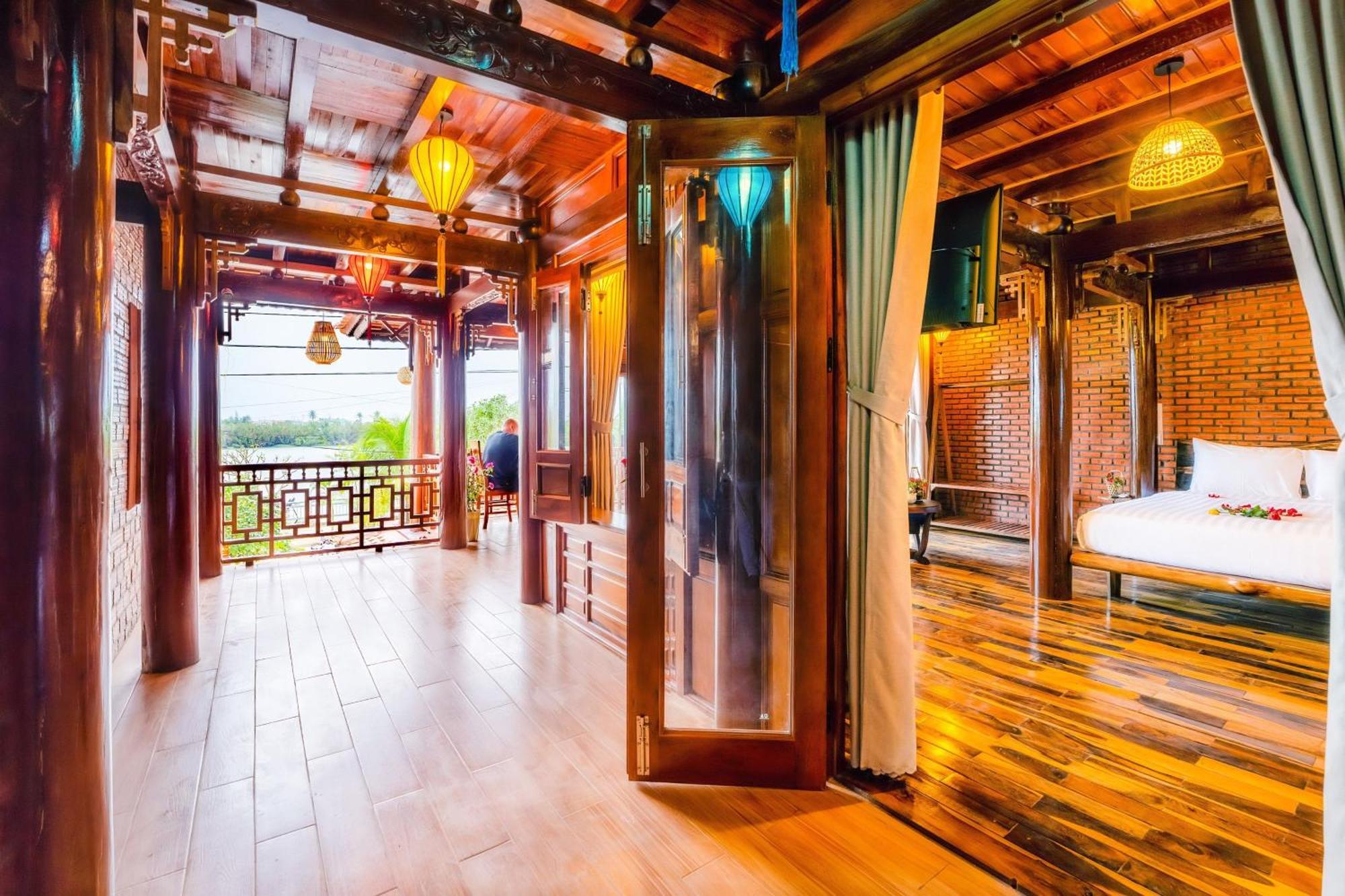 Eco Wooden Villa Хойан Экстерьер фото