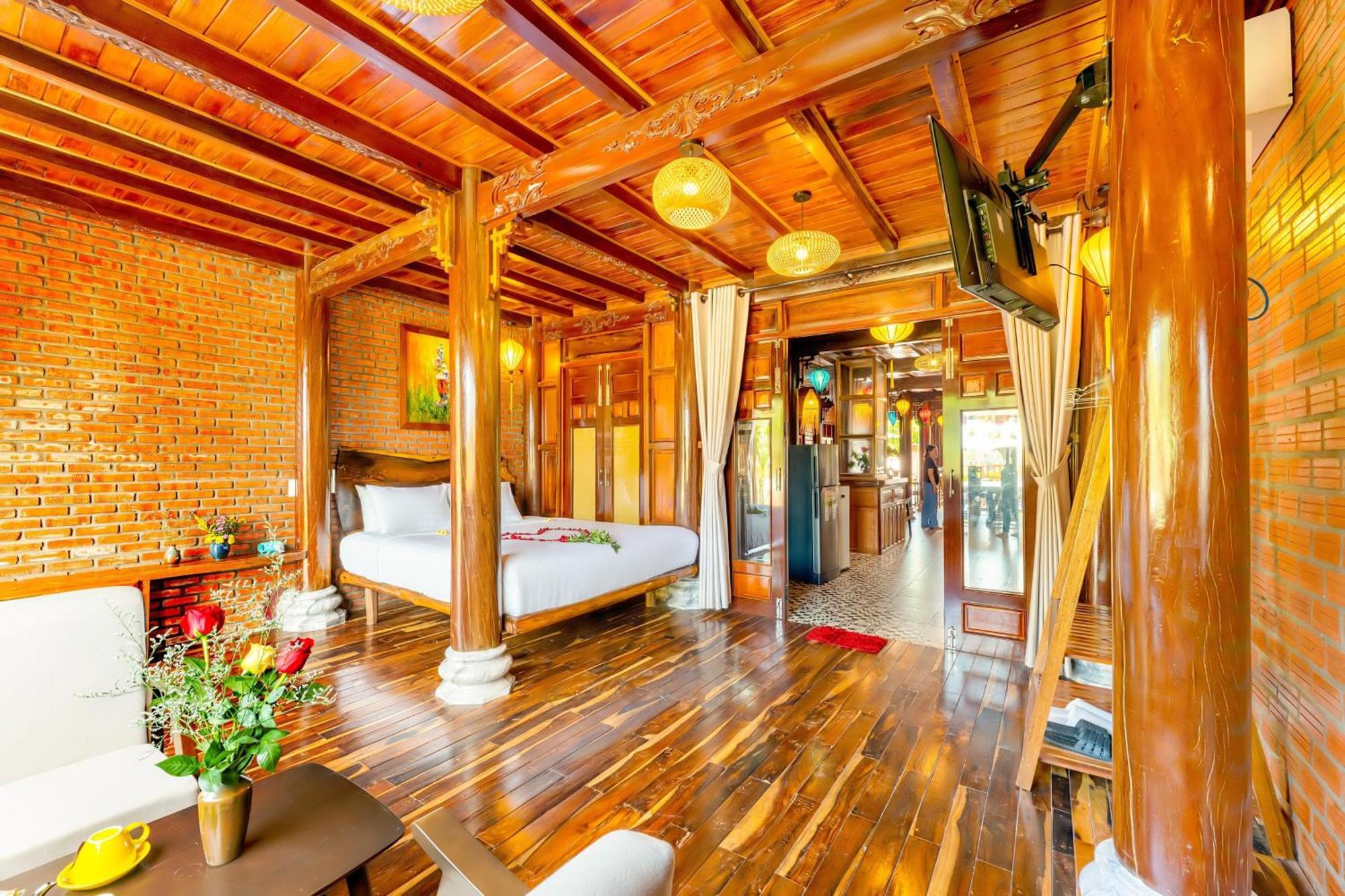 Eco Wooden Villa Хойан Экстерьер фото