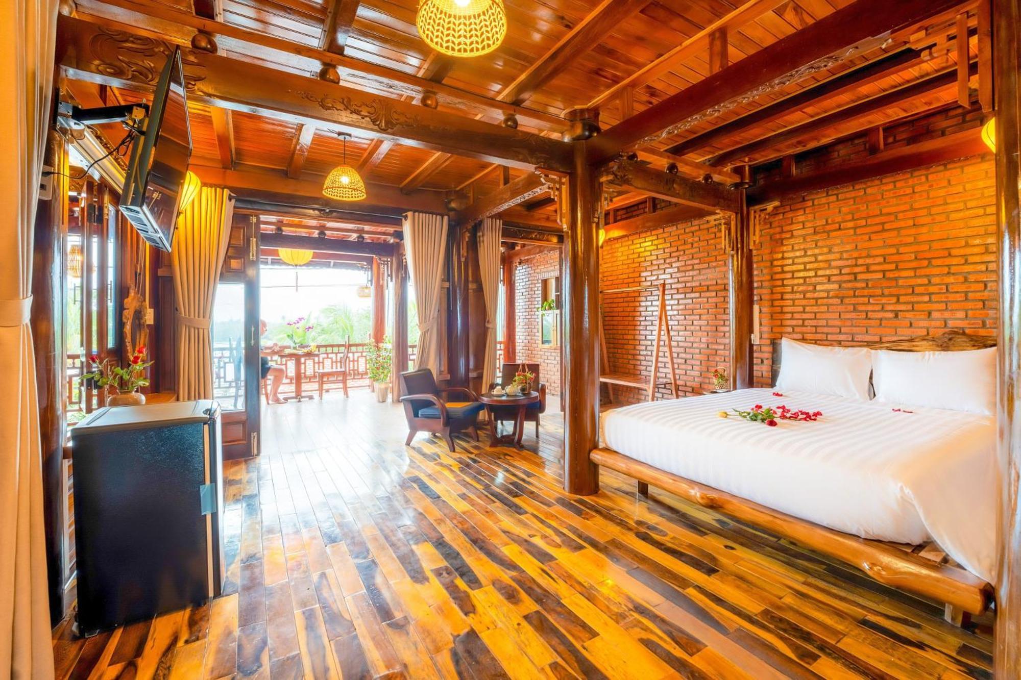 Eco Wooden Villa Хойан Экстерьер фото