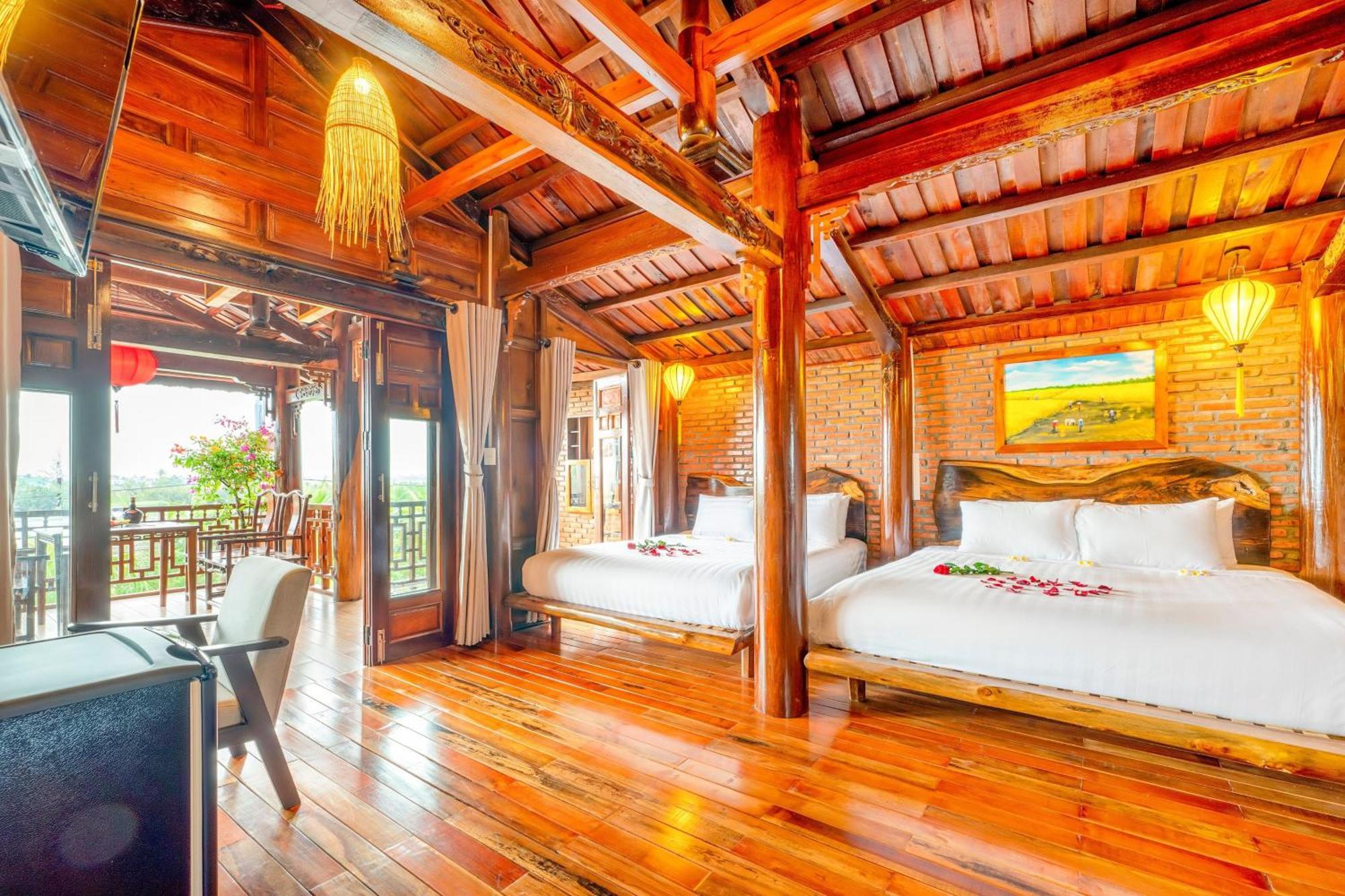 Eco Wooden Villa Хойан Экстерьер фото