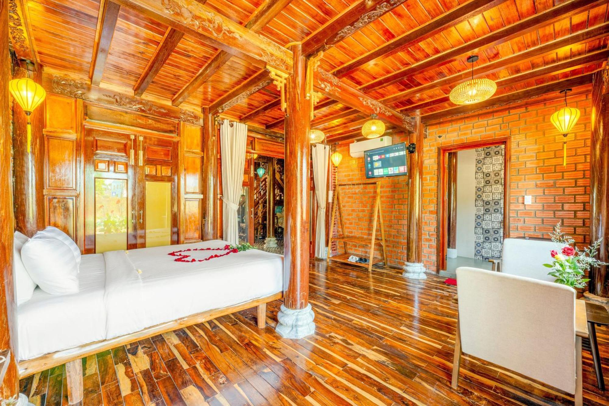 Eco Wooden Villa Хойан Экстерьер фото