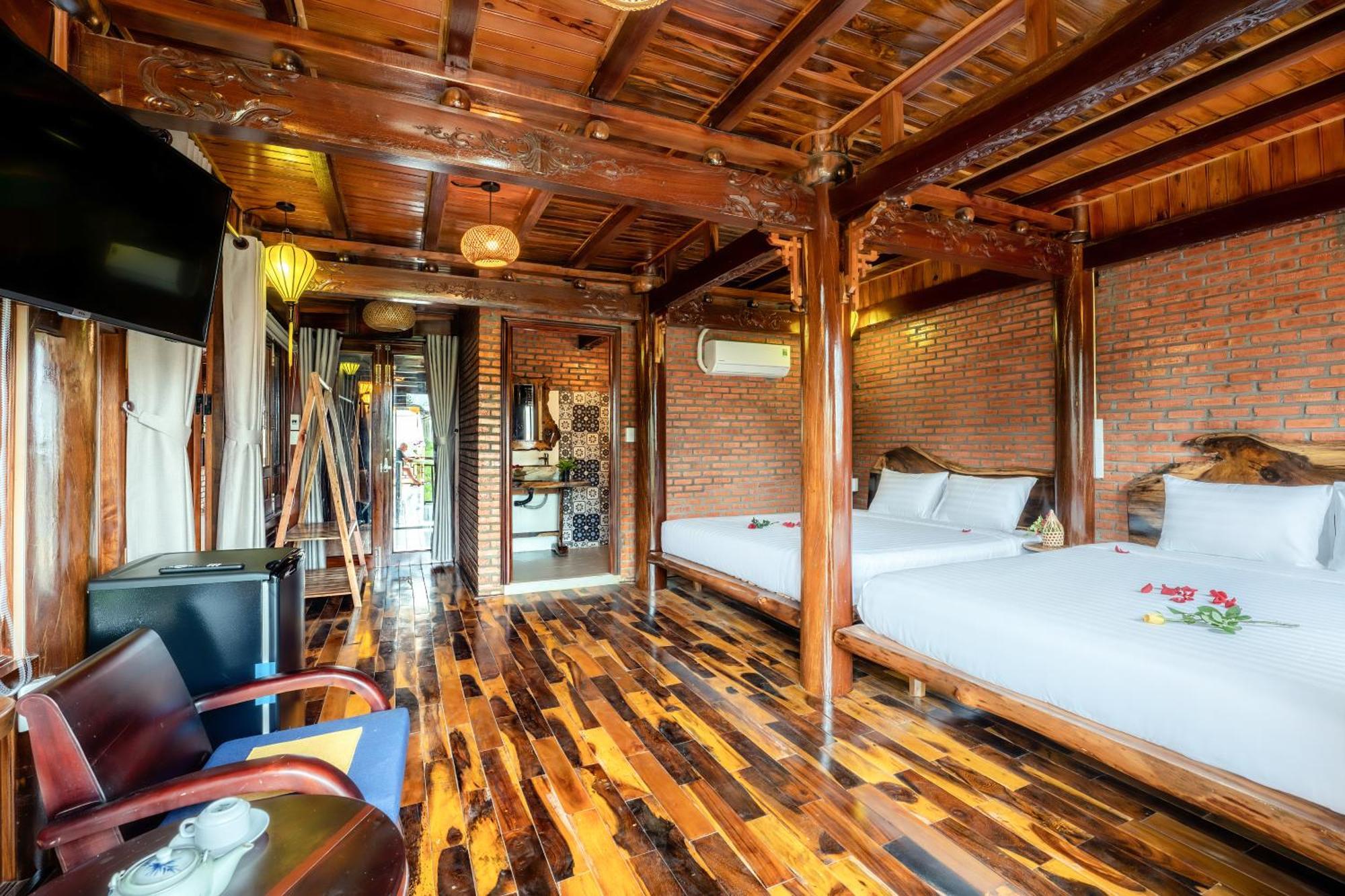 Eco Wooden Villa Хойан Экстерьер фото